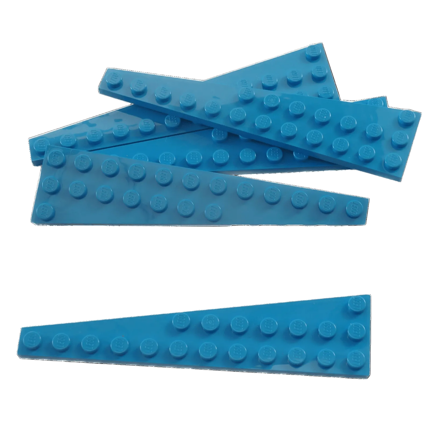 LEGO® Wedge Plate 12 x 3 Right part 47398, dark azure