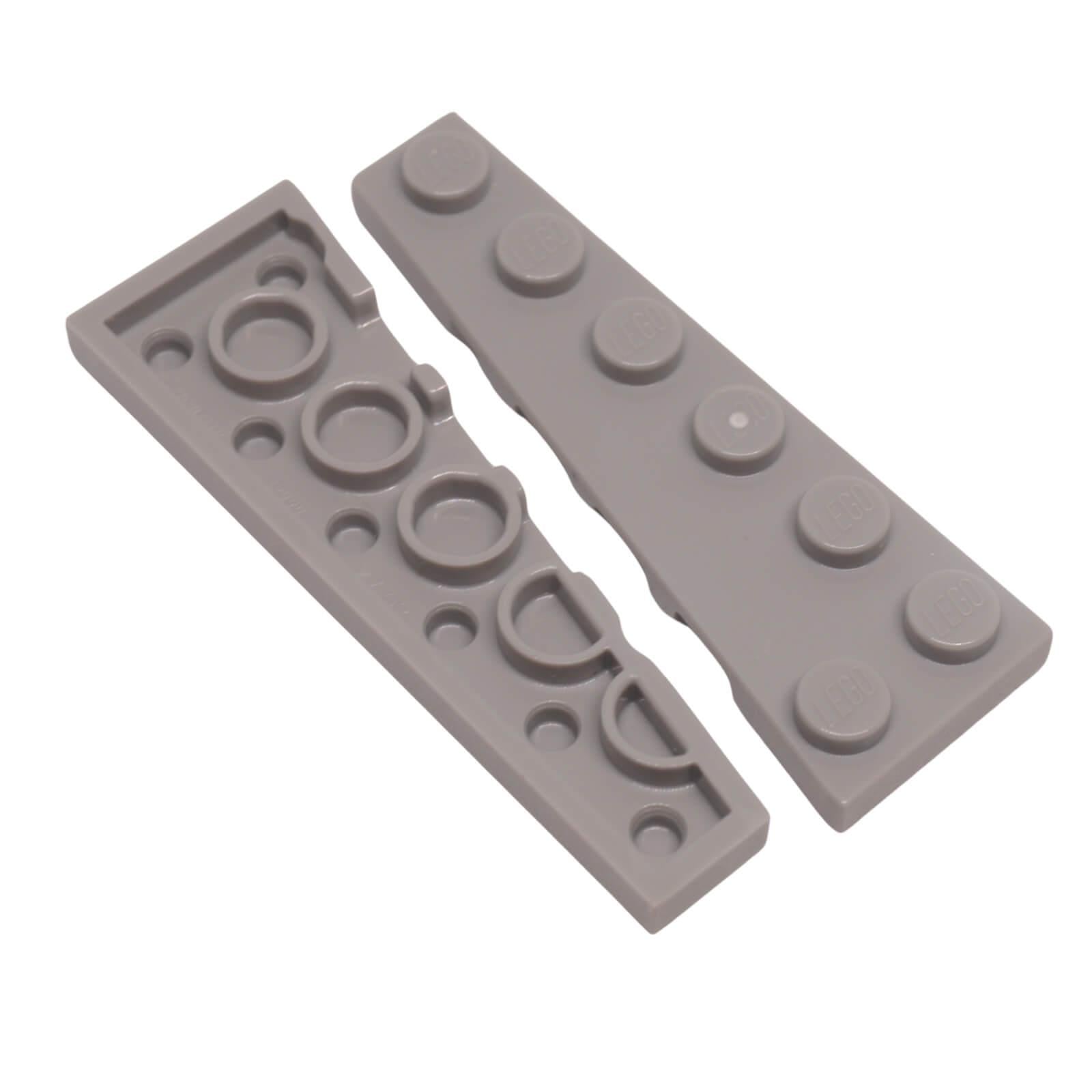 LEGO® Wedge Plate 6 x 2 Left part 78443light bluish gray