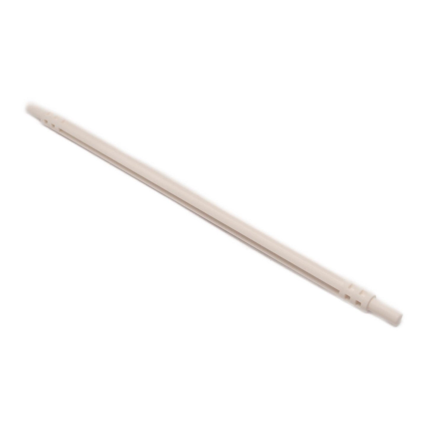 White soft axle hose 16L part 32202 for LEGO® Technic flex connections and mechanical routing
