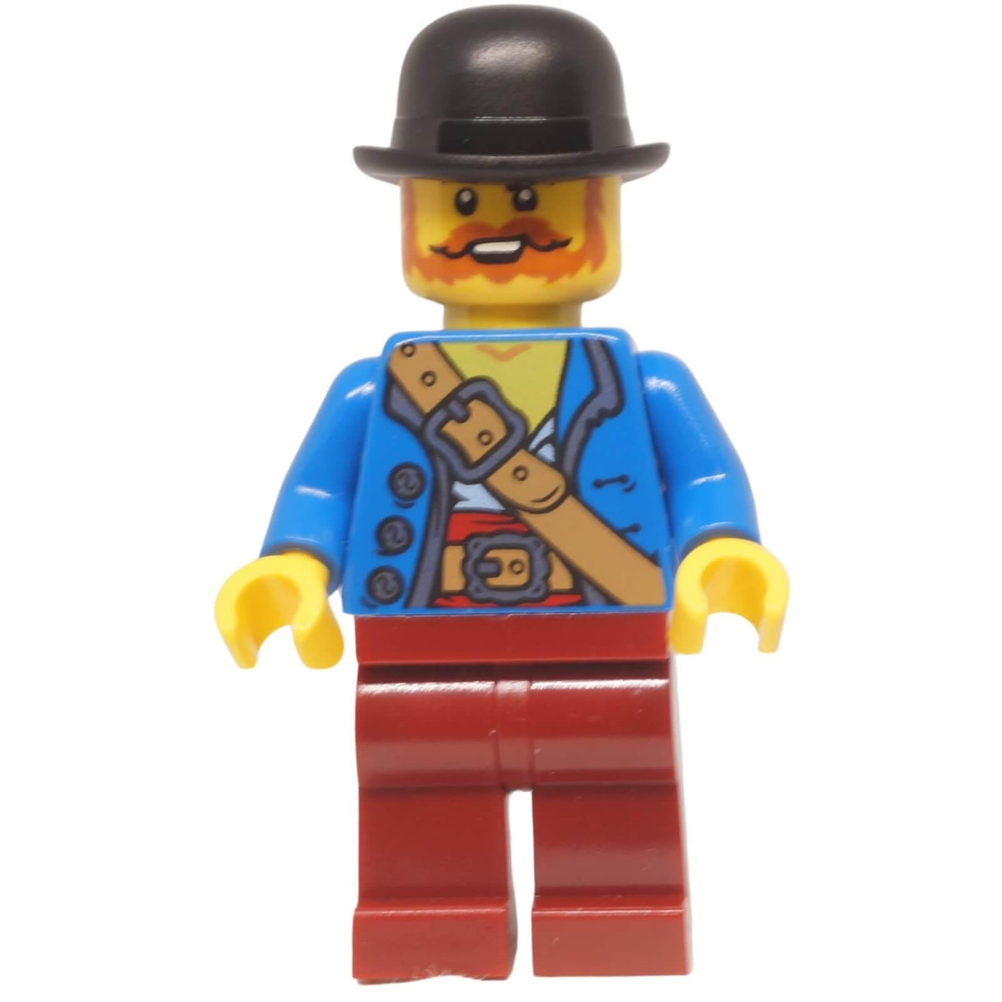 LEGO Wild West bandit minifigure bdp192 blue jacket bowler hat
