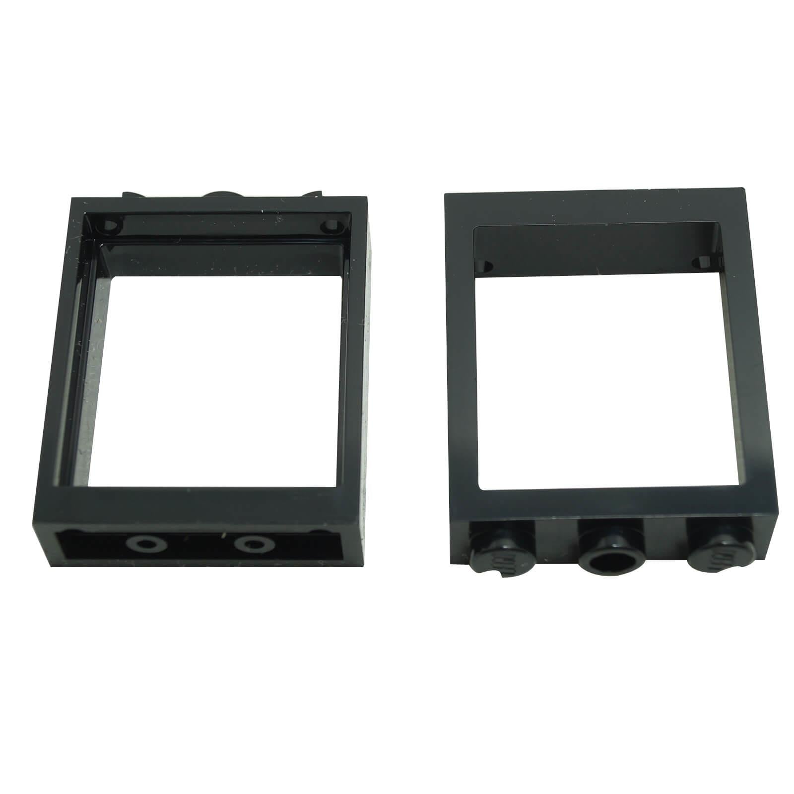 LEGO® Window 1 x 3 x 3 Flat Front part 51239 black