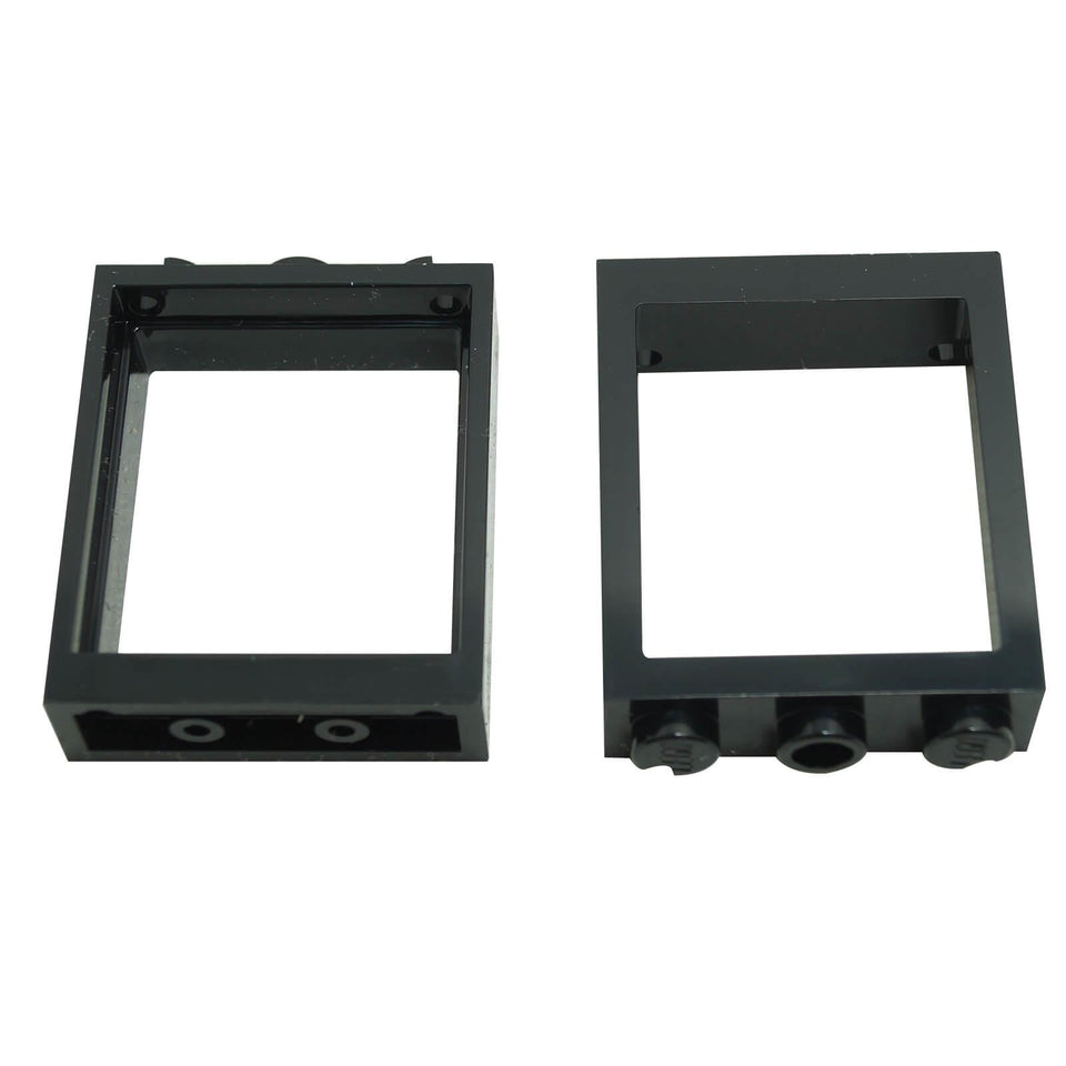 LEGO® Window 1 x 3 x 3 Flat Front part 51239 black