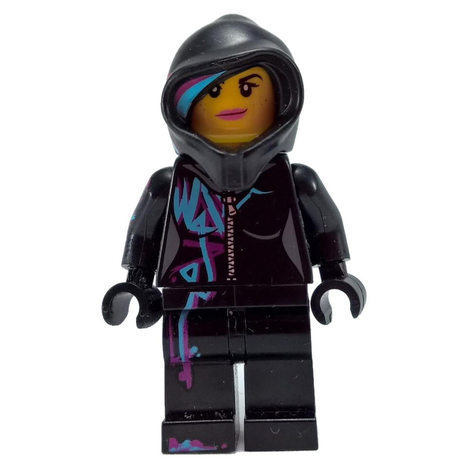 LEGO® Wyldstyle Minifigure tlm017 – Black Jumpsuit with Hood from The LEGO® Movie Melting Room Set