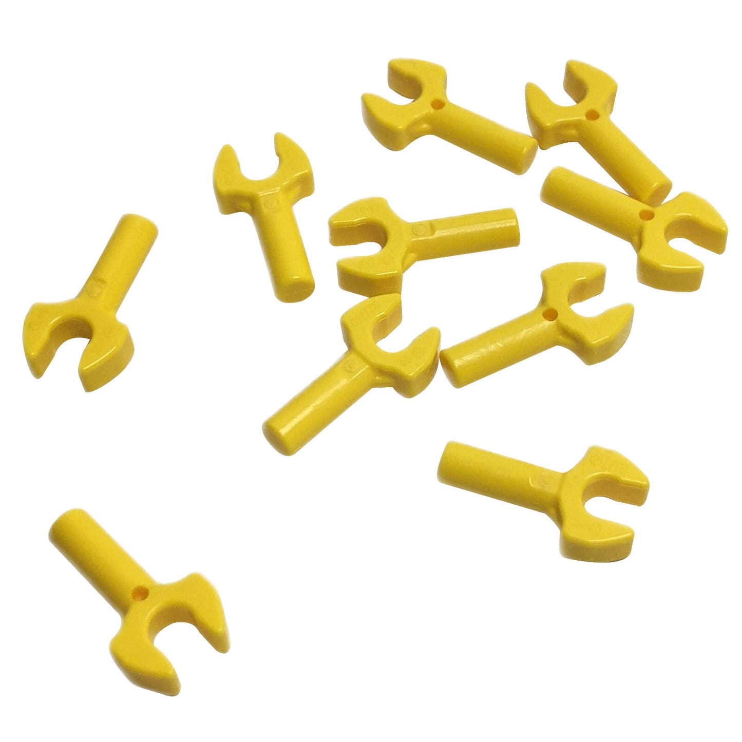 Yellow bar 1L with clip mechanical claw (48729b) for gripping parts, tools, and small build attachments
