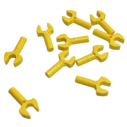 Yellow bar 1L with clip mechanical claw (48729b) for gripping parts, tools, and small build attachments
