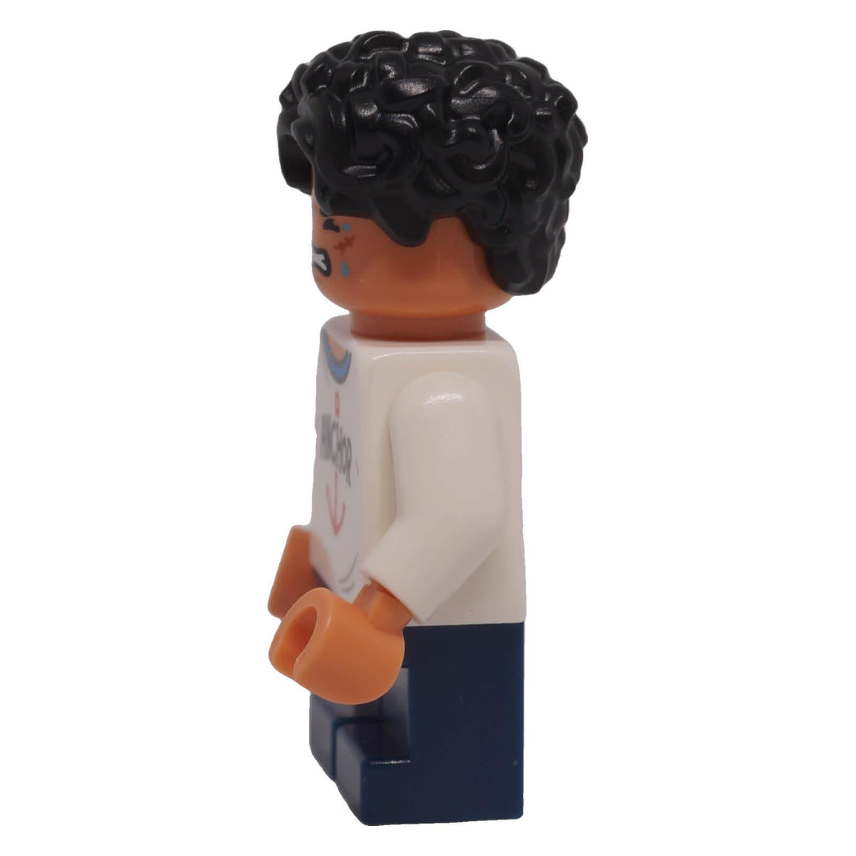 LEGO ONE PIECE young Monkey D. Luffy op003 side view