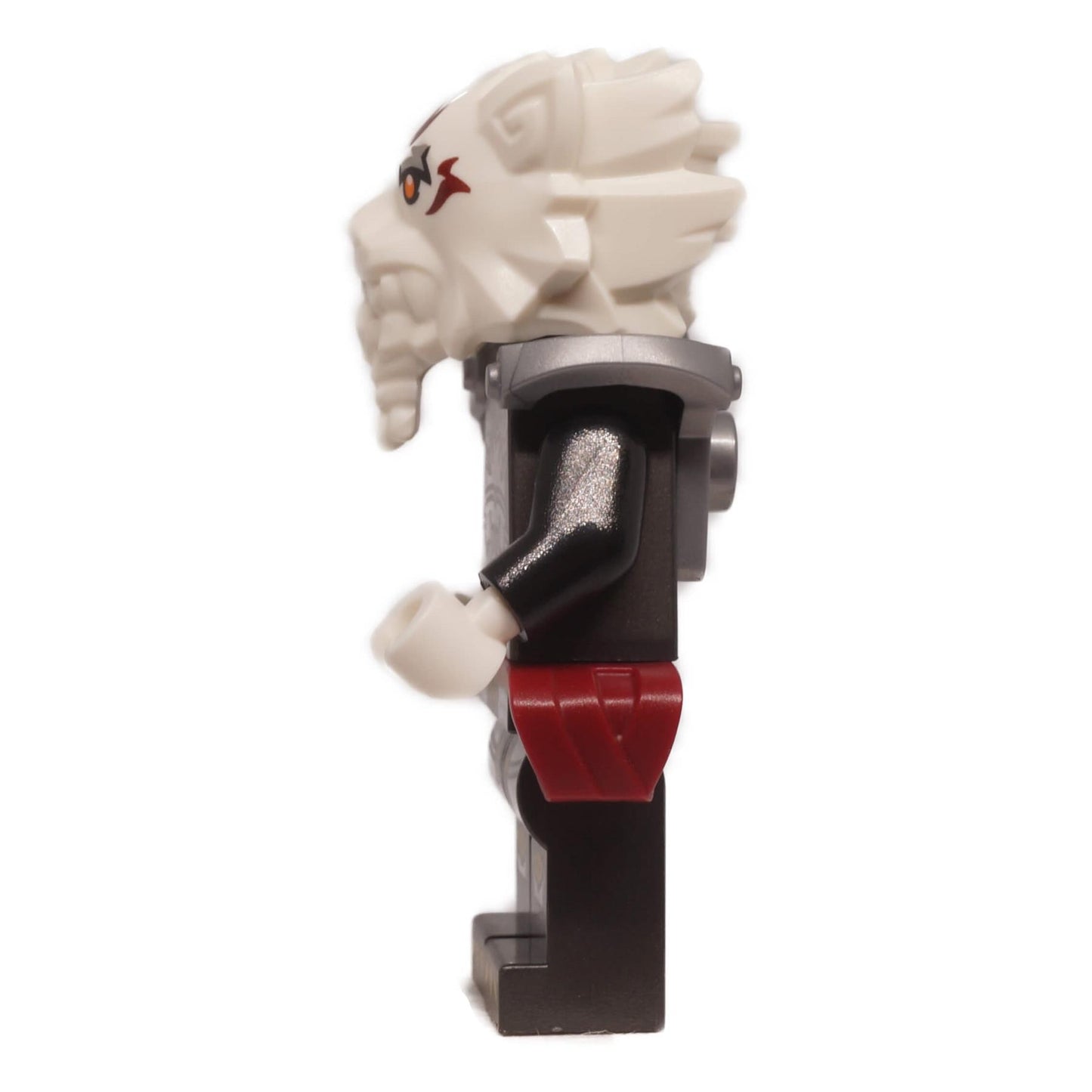 LEGO NINJAGO Zilvar minifigure from set 71863 left side view