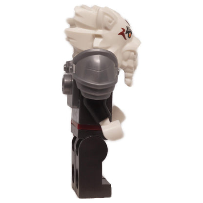 LEGO NINJAGO Zilvar minifigure from set 71863 right side view